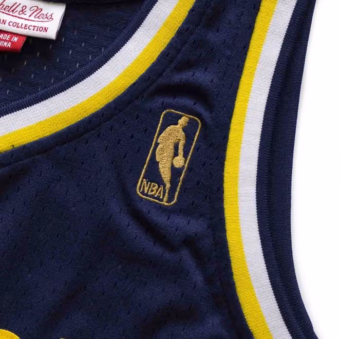 Mark Jackson #13 Indiana Pacers 1996-97 Swingman NBA Jersey Navy view 5