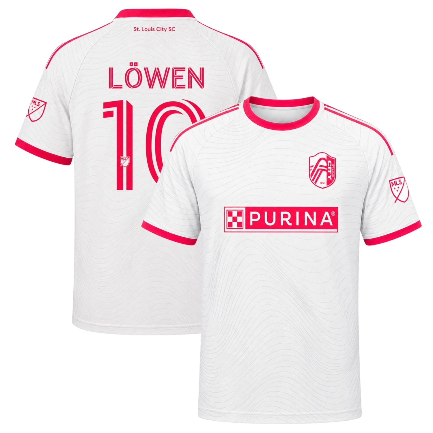St Louis City Lowen Jersey Stunning White Design