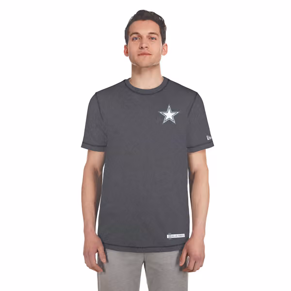 Dallas Cowboys 2024 NFL Training New Era Performance T-Shirt view 1