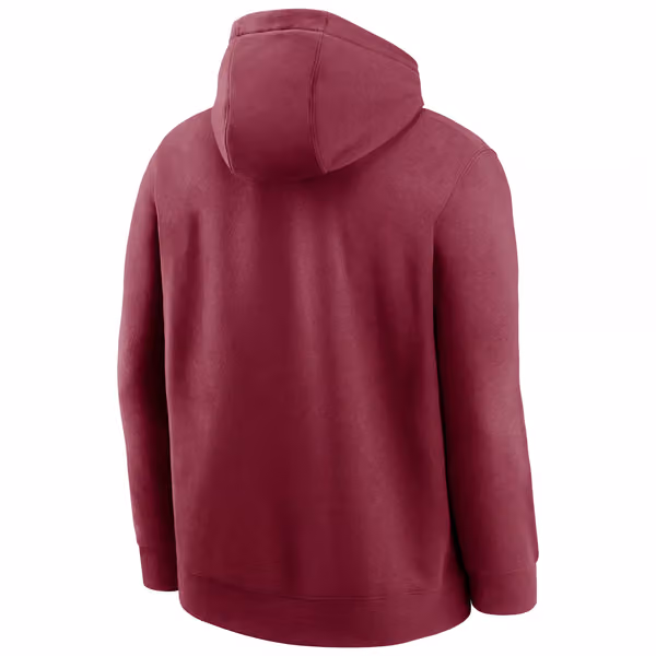 Philadelphia Phillies Nike Club Cooperstown Splitter MLB Hoodie Maroon view 2