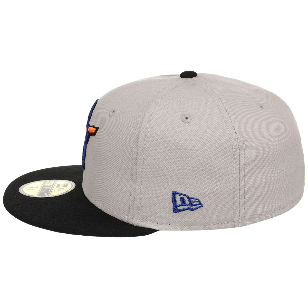 Chicago Cubs MLB Main Stage Stone Neon New Era 59FIFTY detail view