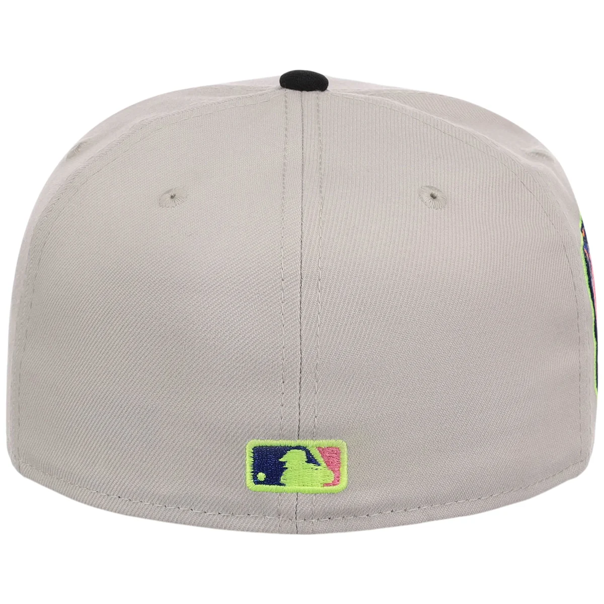 Chicago Cubs MLB Main Stage Stone Neon New Era 59FIFTY detail view