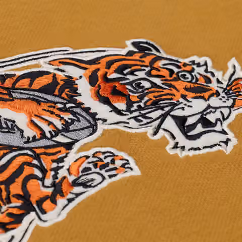Cincinnati Bengals Mitchell & Ness NFL Dusted Crew Pullover view 3