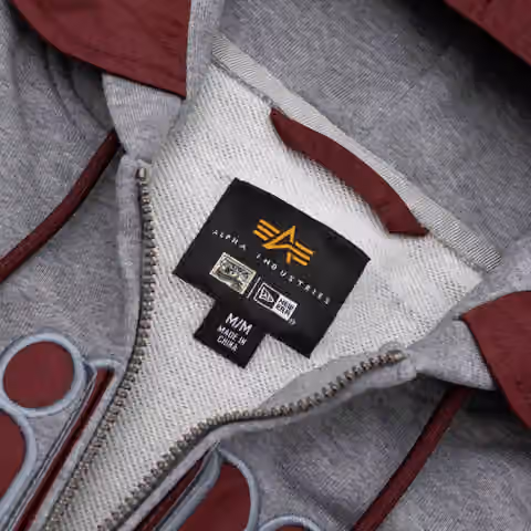 Philadelphia Phillies Alpha Industries MA-1 MLB Full-Zip Fleece Jacket view 5