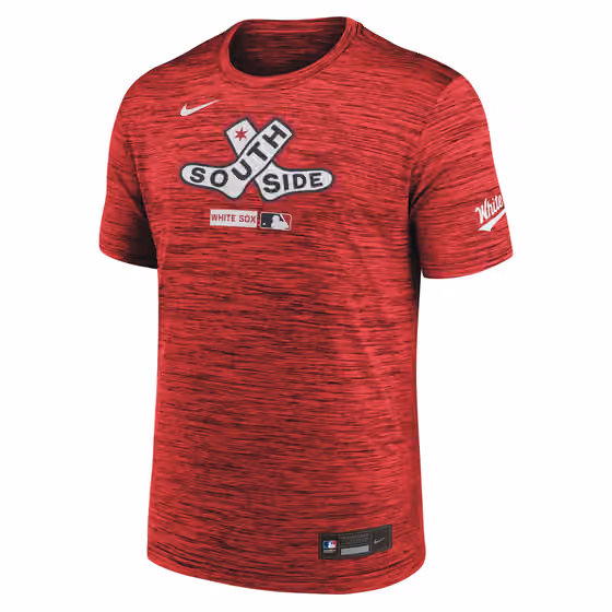 Chicago White Sox City Connect 2026 MLB Authentic Velocity T-Shirt Red view 1