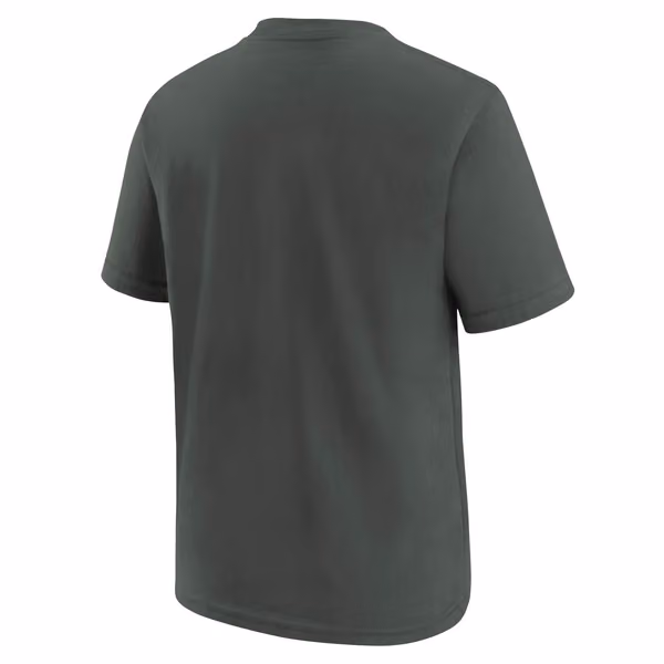 Las Vegas Raiders Helmet Nike Essential NFL T-Shirt Anthracite (YOUTH) view 3