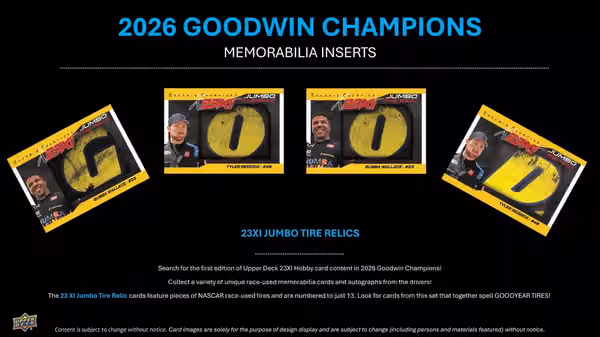 2026 Upper Deck Goodwin Champions Hobby Box view 5