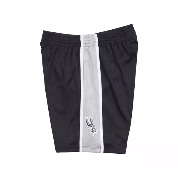 San Antonio Spurs 1998-99 Mitchell & Ness Swingman NBA Shorts Black view 4