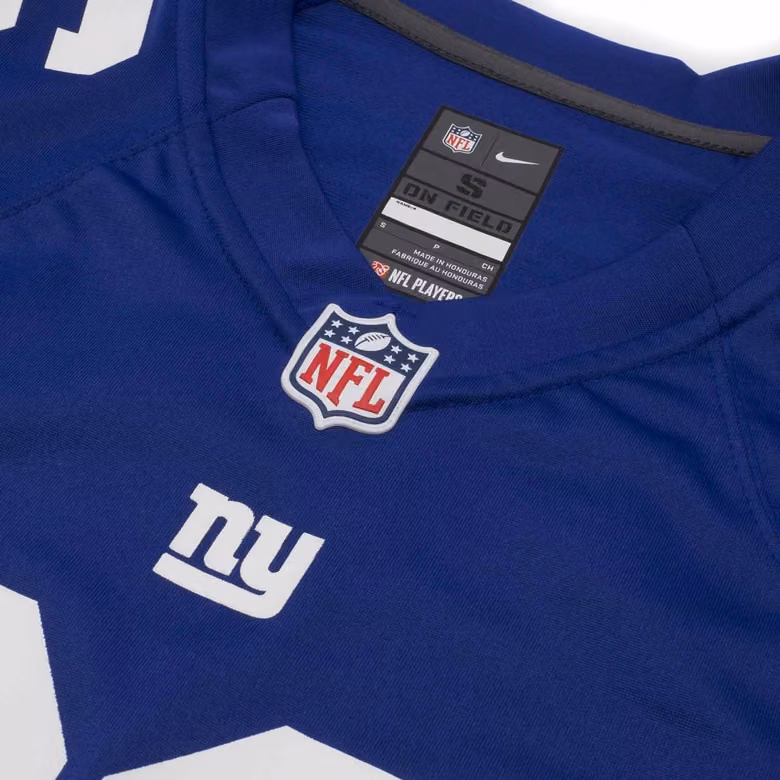 Saquon Barkley #26 New York Giants Game Football NFL Jersey Blue view 4