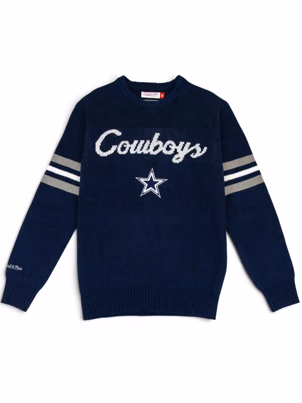 Dallas Cowboys NFL Head Coach Sweater Navy view 2