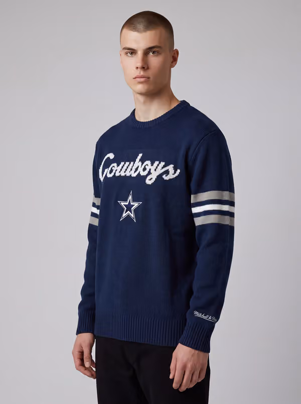 Dallas Cowboys NFL Head Coach Sweater Navy view 1