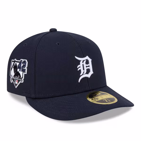 Detroit Tigers 2026 Jackie Robinson Day Low Profile 59FIFTY Fitted Cap Navy product photo