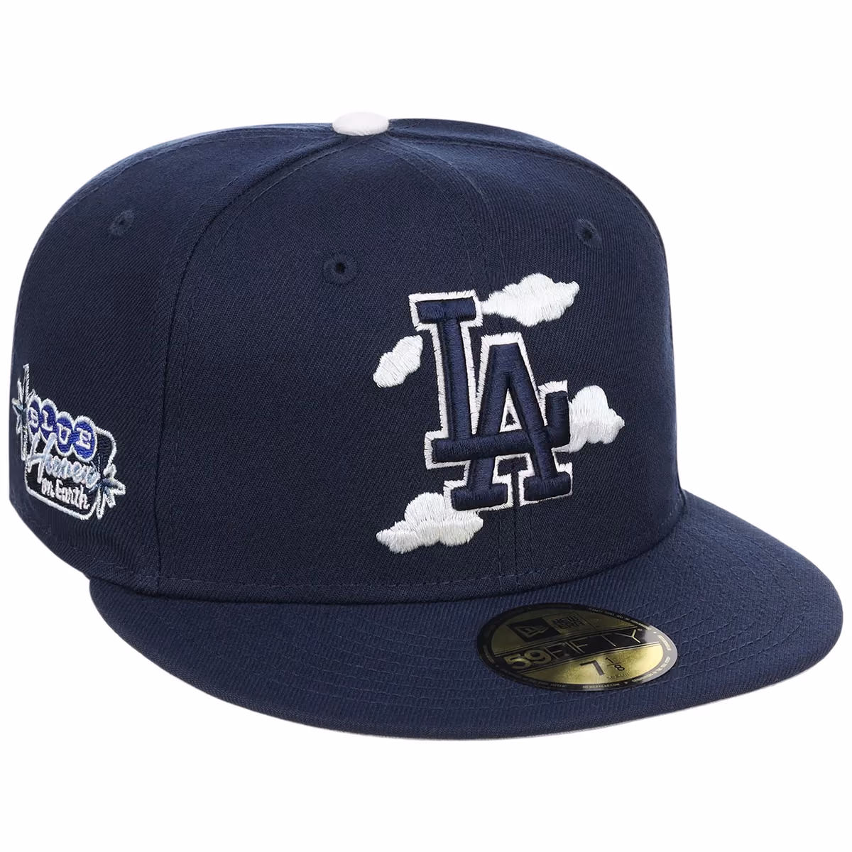 Los Angeles Dodgers Blue Heaven New Era 59FIFTY (Navy/Navy) front view
