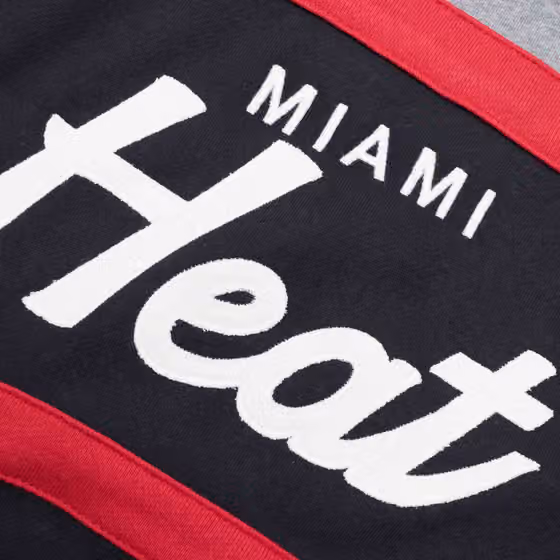 Miami Heat Head Coach Mitchell & Ness NBA Hardwood Classics Hoodie view 3