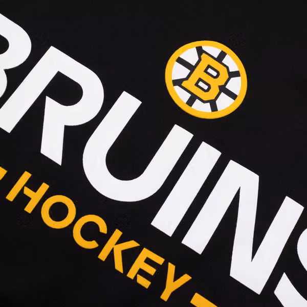Boston Bruins 2025/26 Authentic Pro Rink Tech NHL Hoodie Black view 3
