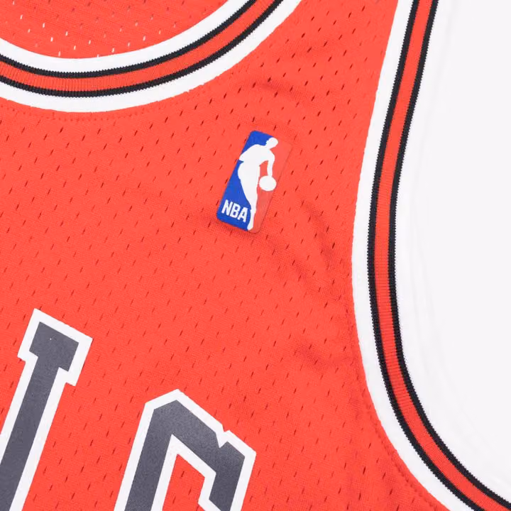 B.J. Armstrong #10 Chicago Bulls 1990-91 Swingman NBA Jersey Red view 5
