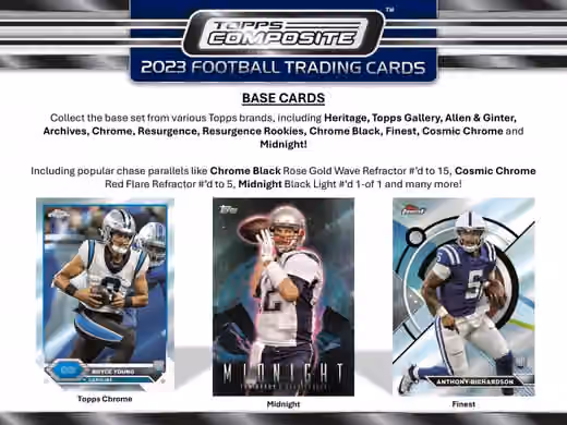 2023 Topps Composite Football Hobby Box view 5