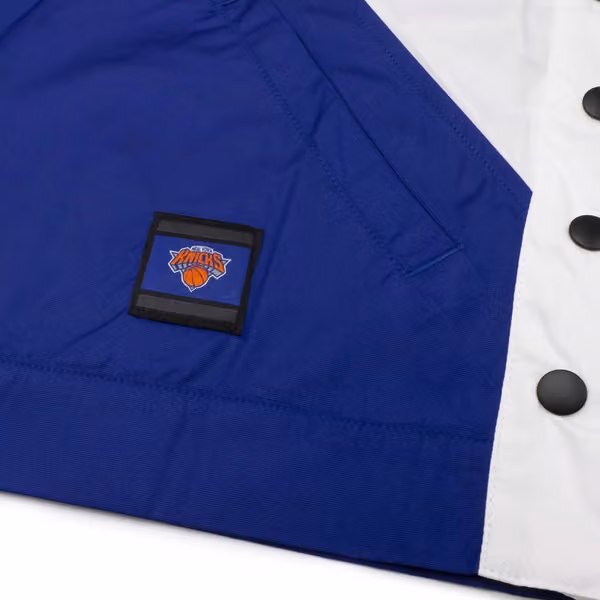 New York Knicks Courtside Snap NBA Jacket (WOMEN'S) view 5