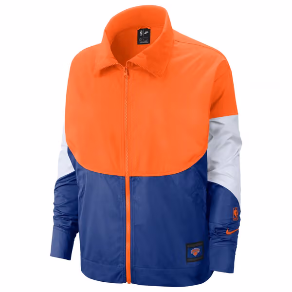 New York Knicks Courtside Snap NBA Jacket (WOMEN'S) view 1