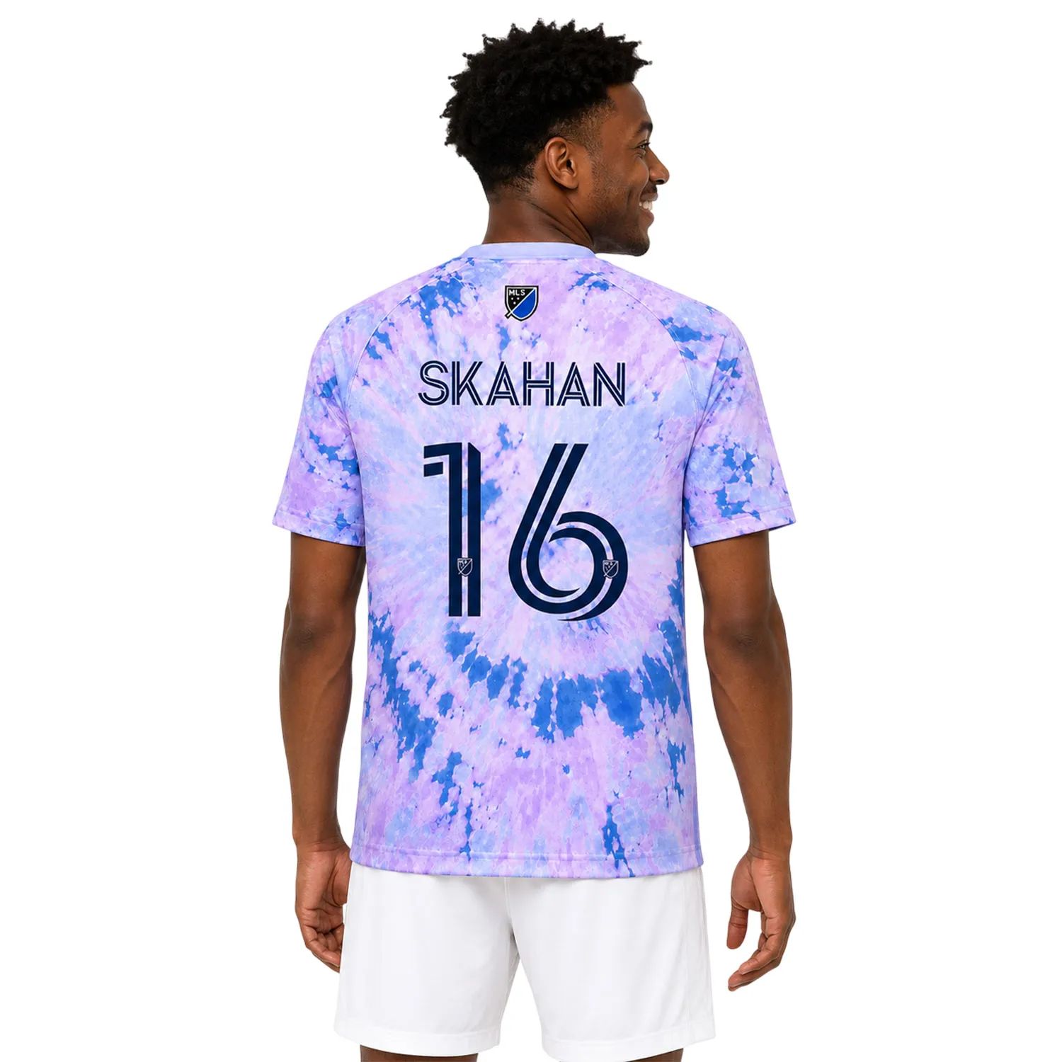 Jack Skahan San Jose Earthquakes Jersey Sleek Purple Swirl
