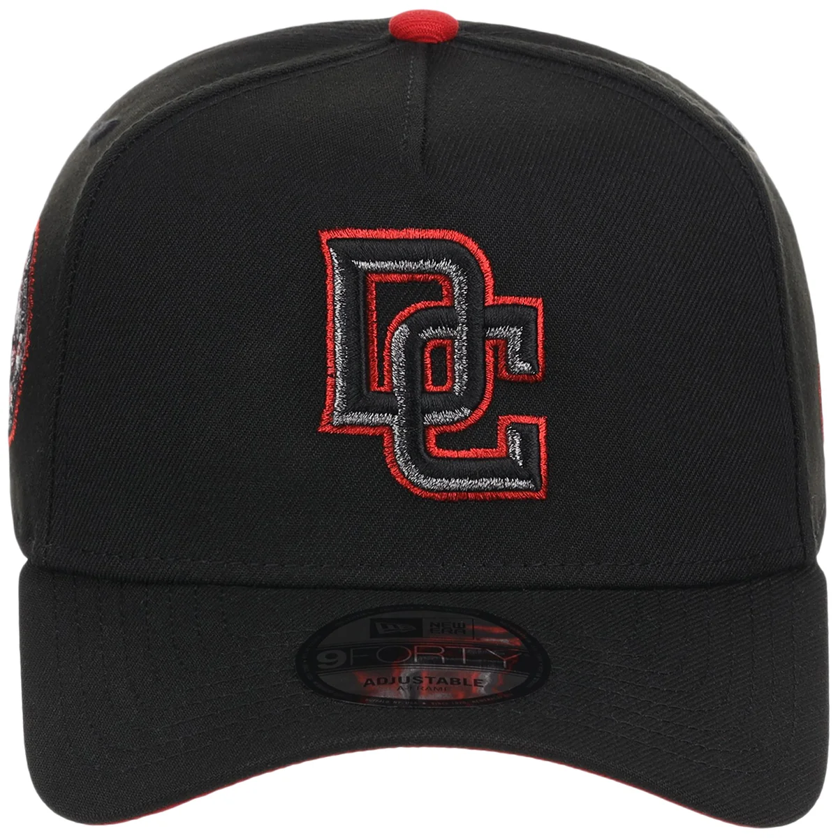 Washington Nationals MLB Midnight Massacre New Era 9FORTY detail view