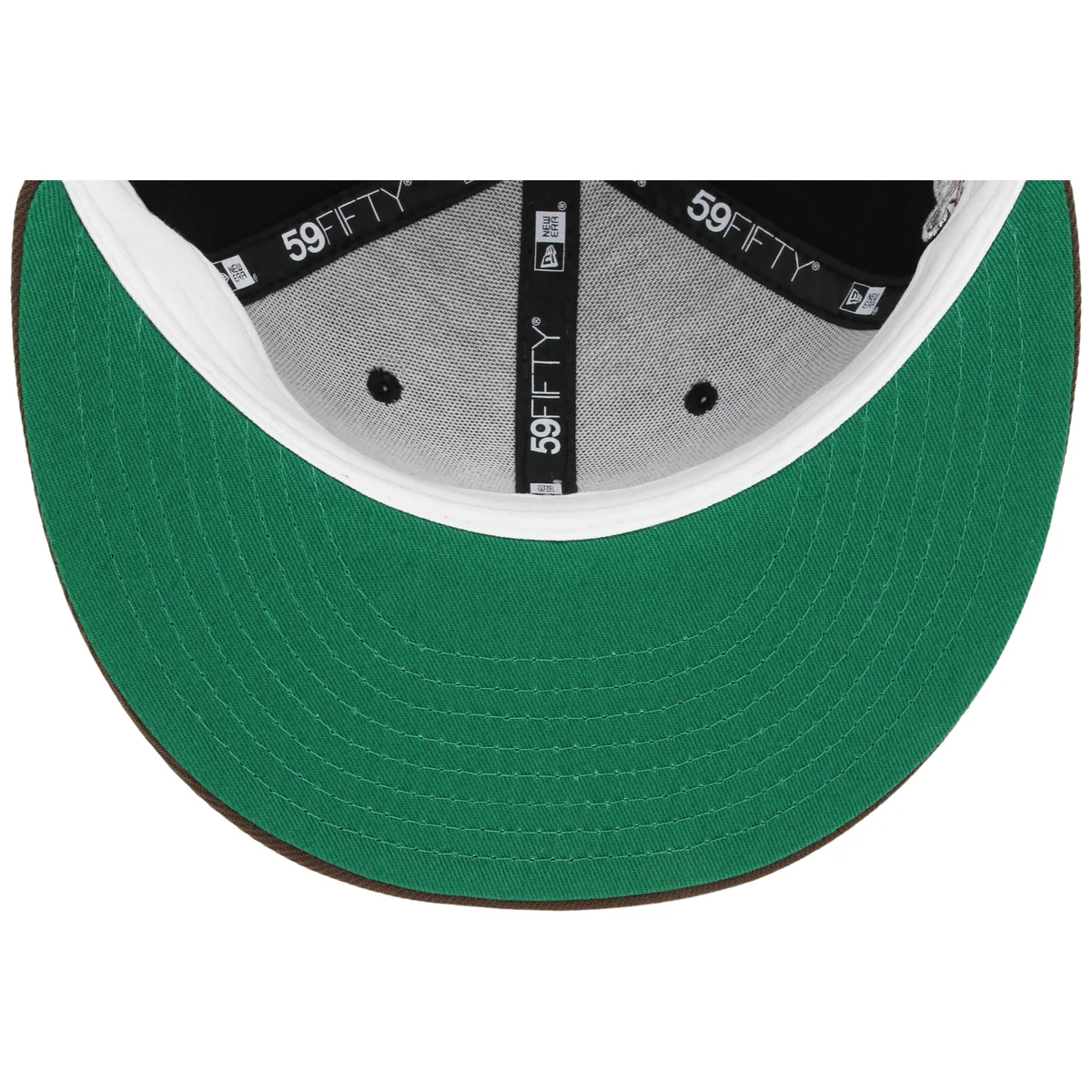 Texas Rangers 'Cowhide' New Era 59FIFTY back view