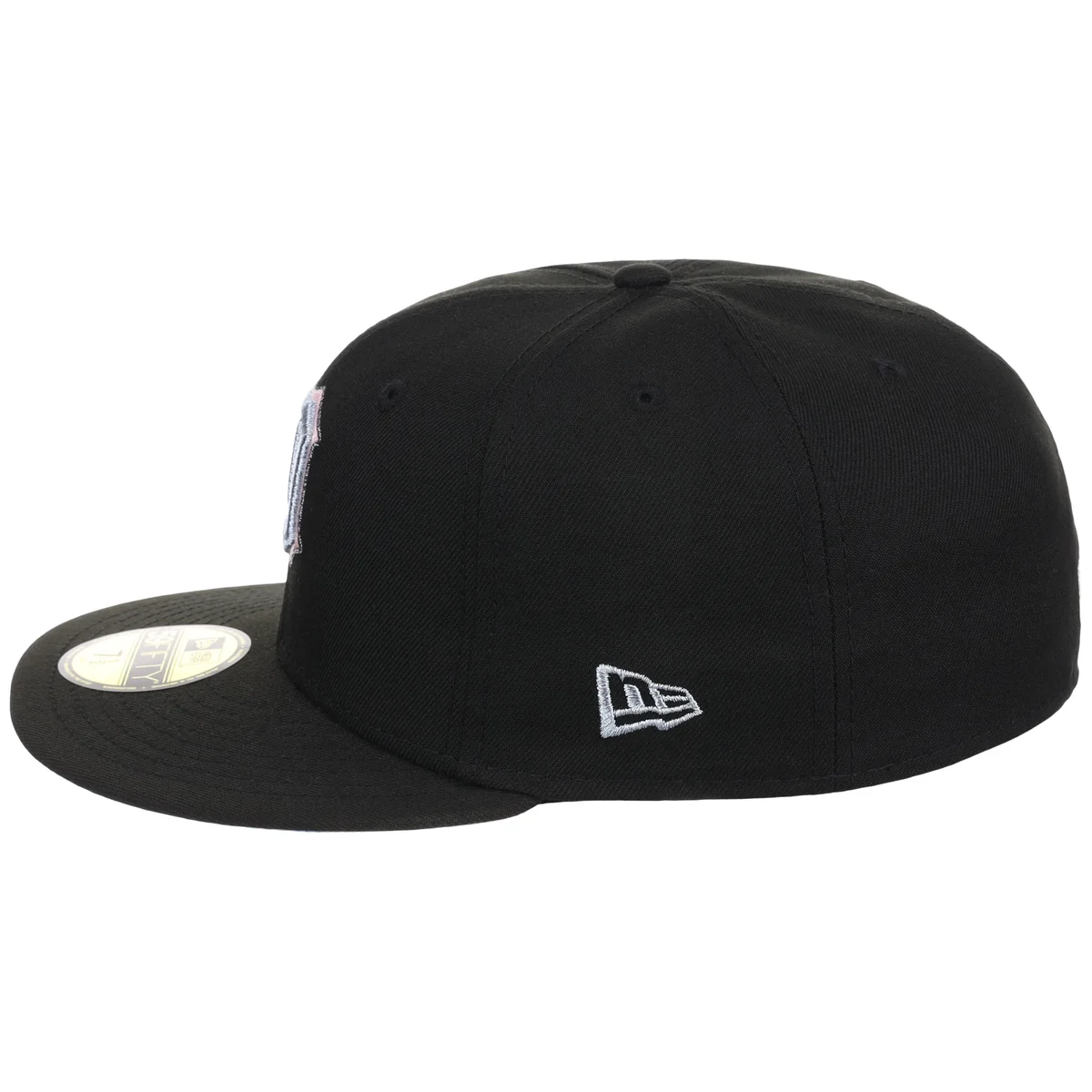 Detroit Tigers MLB Pewter Skies New Era 59FIFTY detail view