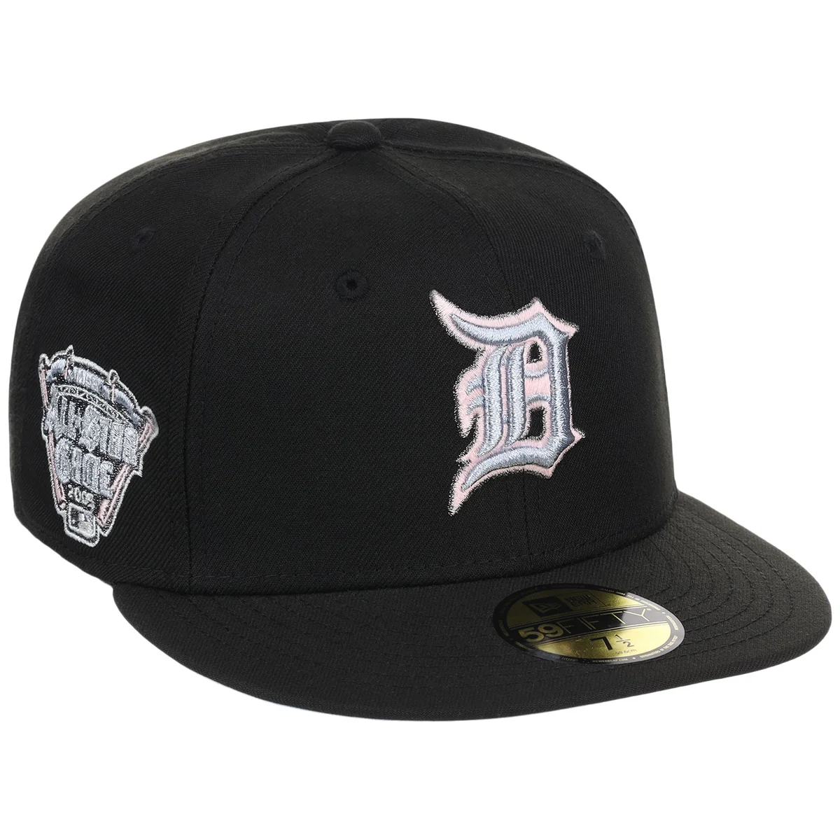 Detroit Tigers MLB Pewter Skies New Era 59FIFTY front view
