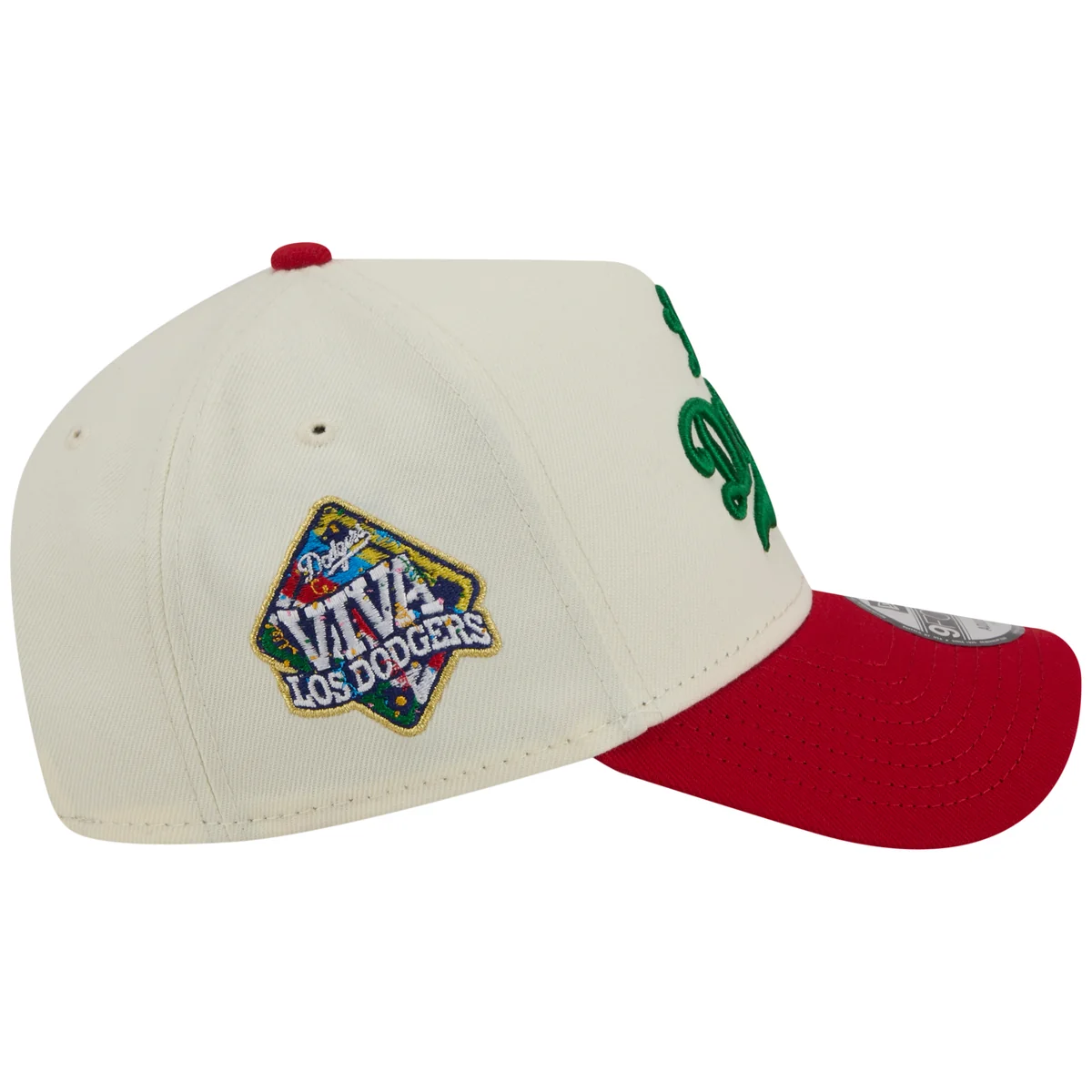 Los Angeles Dodgers Los Angeles Crown the City - Doyers - Chrome/Red New Era 9FORTY detail view