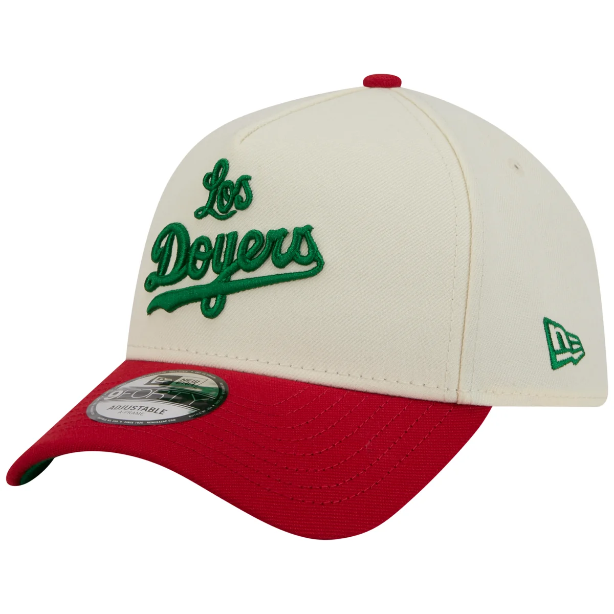 Los Angeles Dodgers Los Angeles Crown the City - Doyers - Chrome/Red New Era 9FORTY detail view
