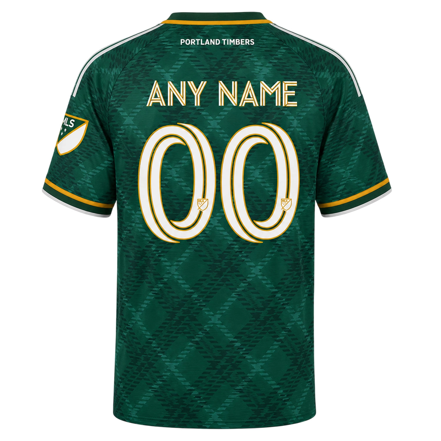 Portland Timbers Home Jersey Brilliant Green Argyle