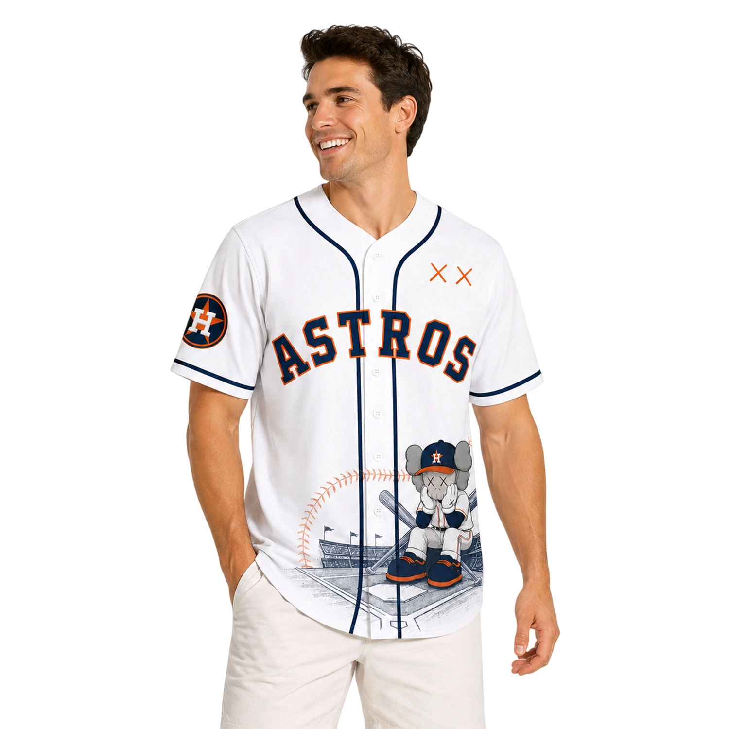Houston Astros KAWS Baseball Jersey Stunning Fan Gear