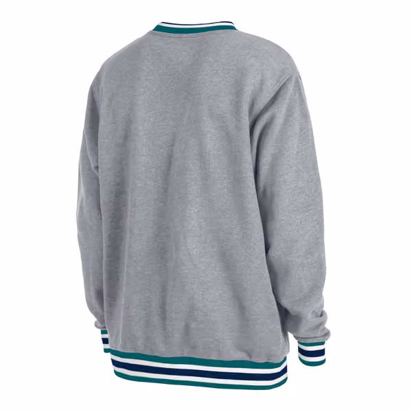 Seattle Mariners Throwback MLB Crew Sweatshirt Gray view 4