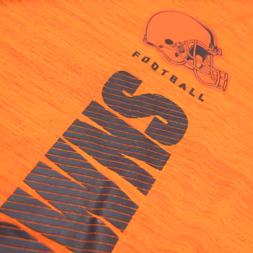 Cleveland Browns 2024 NFL Sideline Nike Velocity Performance T-Shirt Orange view 3