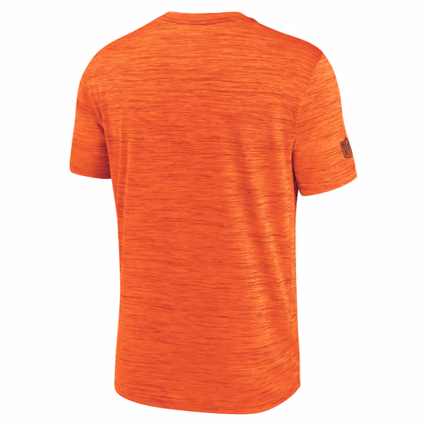 Cleveland Browns 2024 NFL Sideline Nike Velocity Performance T-Shirt Orange view 2