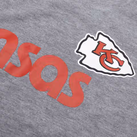 Kansas City Chiefs Nike Triblend Football NFL T-Shirt Gray (Women's) view 3