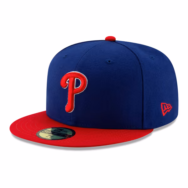 Philadelphia Phillies Authentic New Era 59FIFTY Fitted MLB Cap Alternate product photo