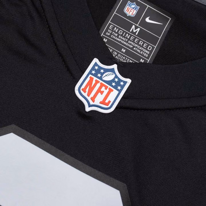 Ashton Jeanty #2 Las Vegas Raiders Nike Game NFL Jersey Black view 5
