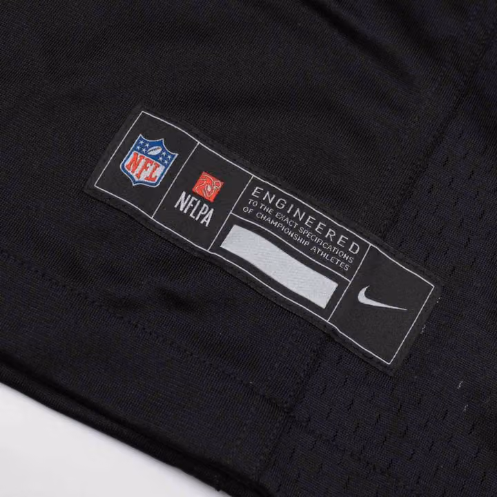 Ashton Jeanty #2 Las Vegas Raiders Nike Game NFL Jersey Black view 6