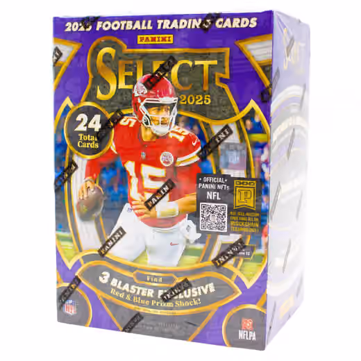 2025 Panini Select Football NFL Blaster Box view 1