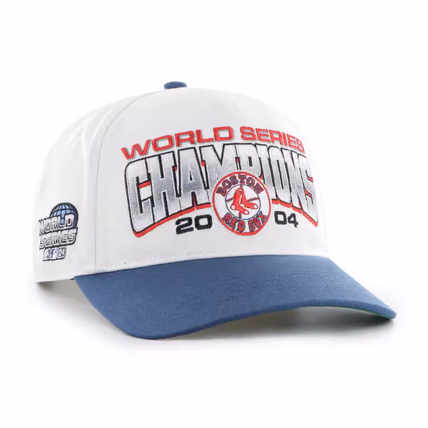 Boston Red Sox 2004 World Series Champions '47 Hitch Adjustable MLB Cap White product photo