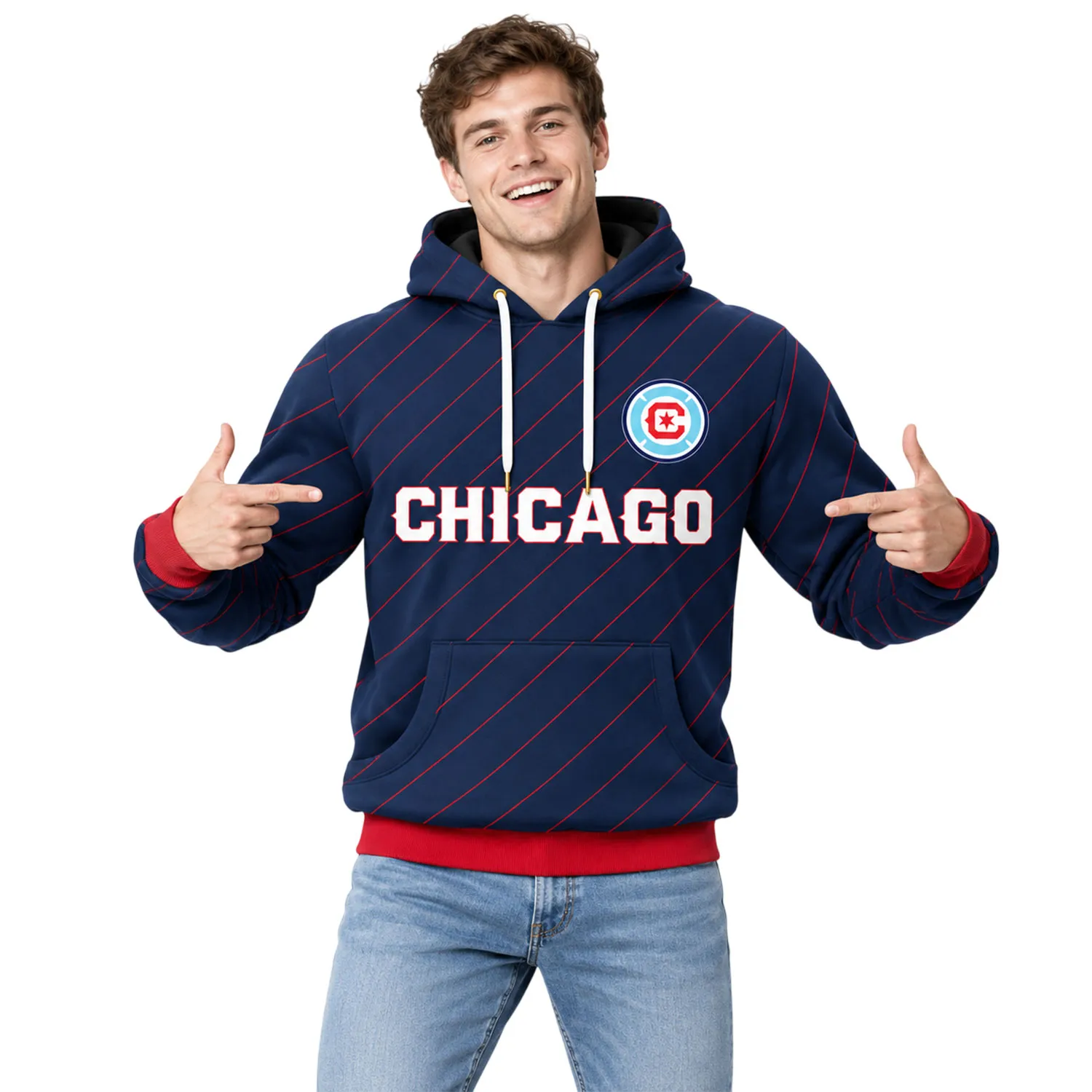 Chicago Fire FC Hoodie Custom with Classic Trendy Design