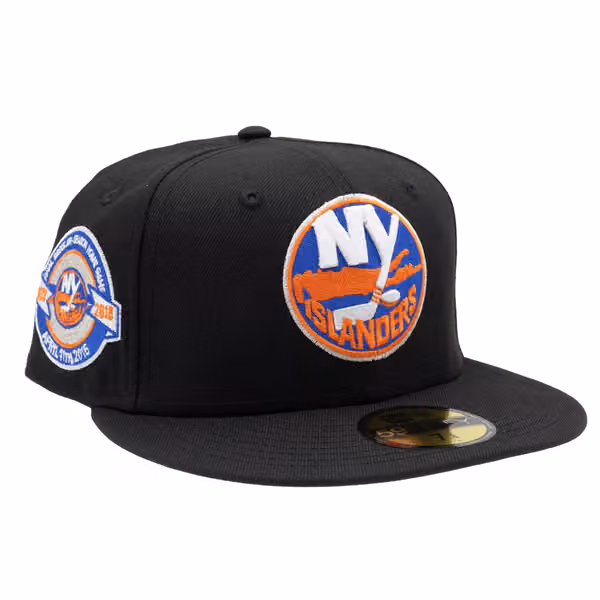 New York Islanders Final Home Game 59FIFTY Fitted NHL Cap Black product photo
