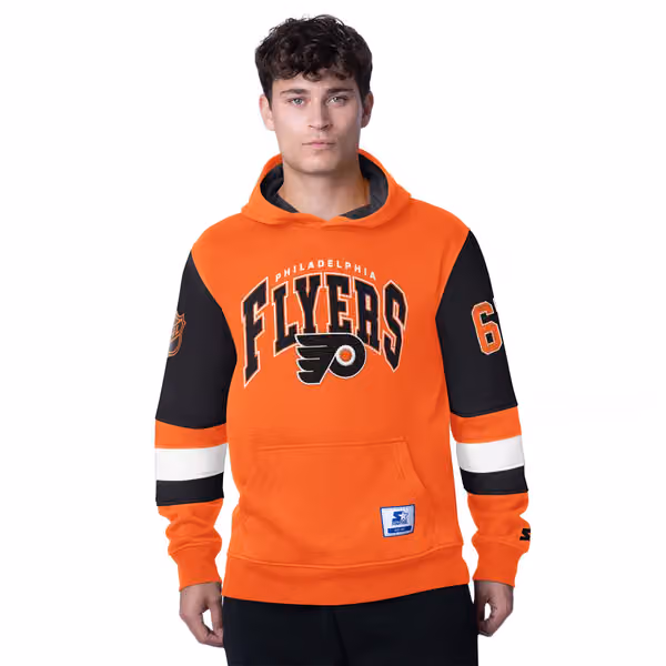 Philadelphia Flyers Starter End Zone NHL Hoodie view 1