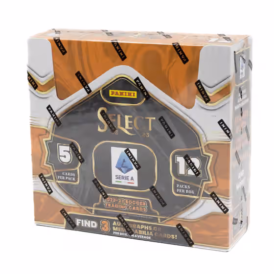 2022/23 Panini Select Serie A Soccer Hobby Box view 1