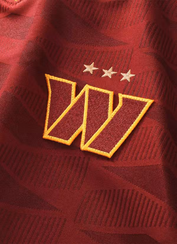 Washington Commanders 2026 Football x Football NFL Fan Jersey Burgundy view 3