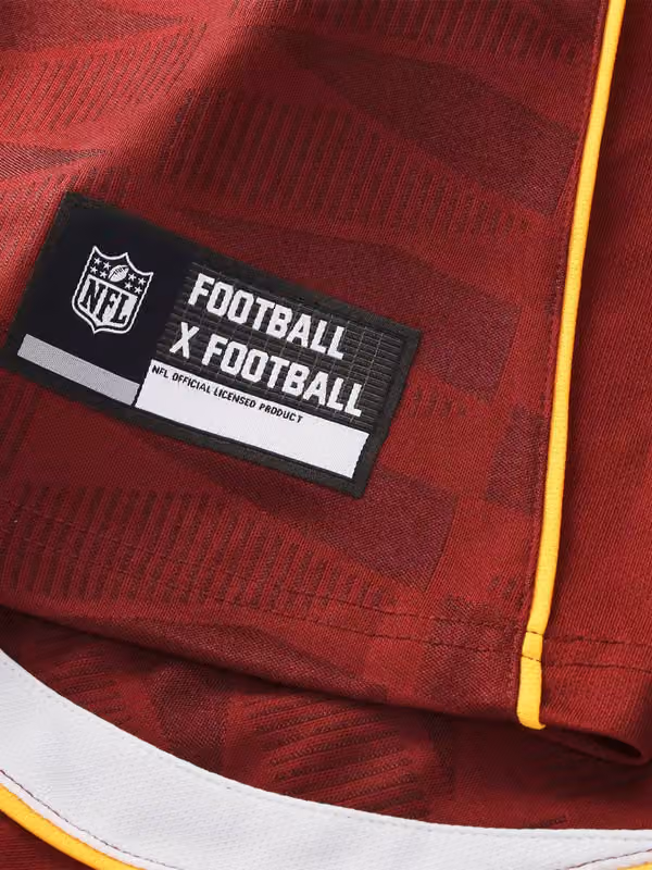 Washington Commanders 2026 Football x Football NFL Fan Jersey Burgundy view 8