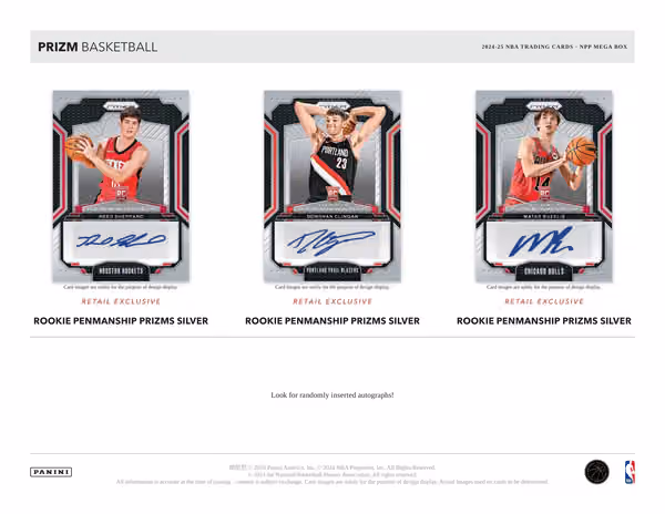 2024/25 Panini Prizm Basketball NBA Mega Box view 2