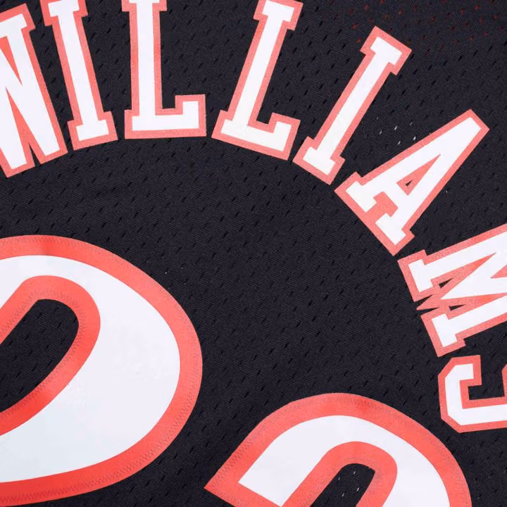 Lou Williams #23 Philadelphia 76ers 2005-06 Mitchell & Ness Swingman NBA Jersey Black view 5