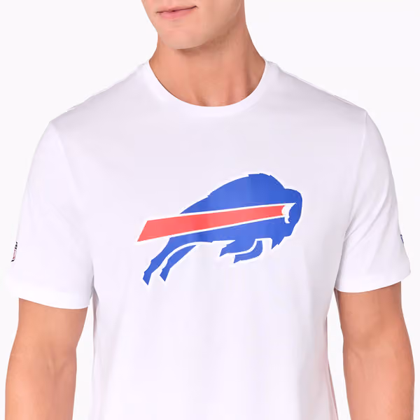 Buffalo Bills Team Logo Football New Era NFL T-Shirt view 6